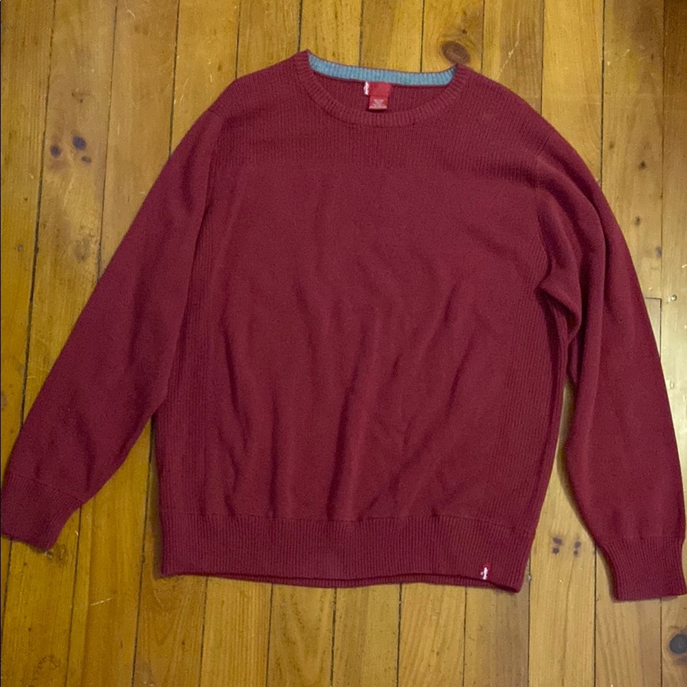 Levi Levi’s Men's Red Sweater 100% cotton XL